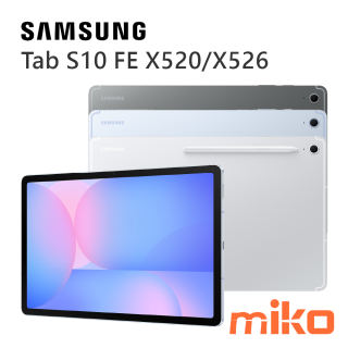 Samsung Galaxy Tab S10 FE X520 X526 使用時尚簡約、支援 AI 技術、配備 S Pen 的 Galaxy Tab S10 FE 和 Tab S10 FE+ 來激發靈感，展現自我風格。
